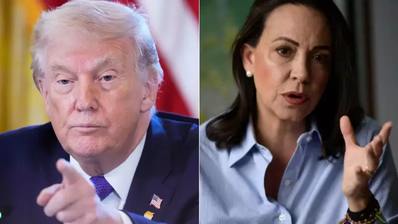 Trump to Host Venezuela Opposition Leader Maria Corina Machado in Florida