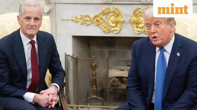 Trump Warns Norway PM Over Nobel Snub, Threatens Greenland Takeover