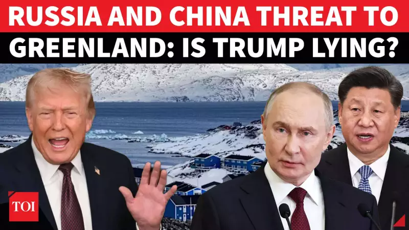 Trump's Arctic Alarm: Fears of Russia-China Moves Near US Borders Spark Global Debate
