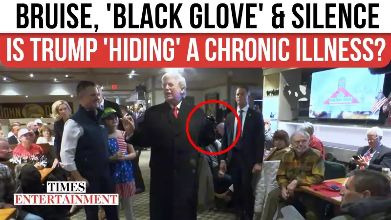 Trump's Black Glove Sparks Health Rumors: 'Festering Rot' Theories Erupt Online