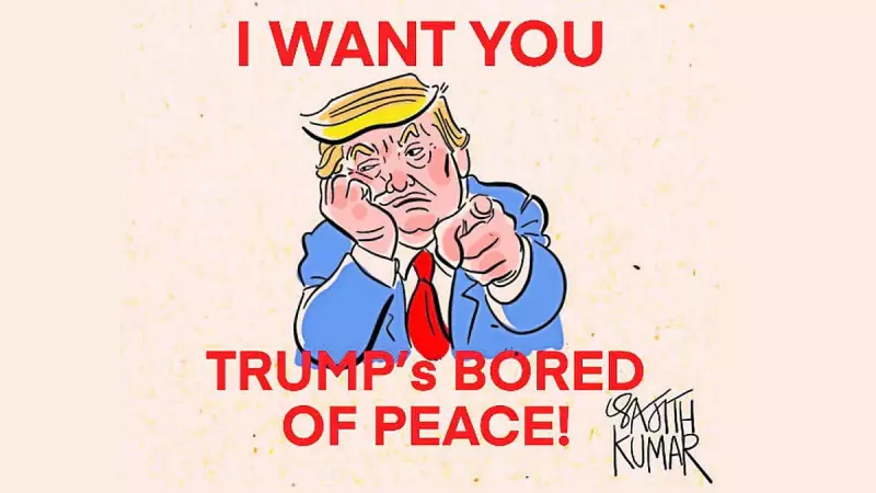 Trump's 'Bored of Peace' Remark Sparks Global Debate on Conflict Dynamics