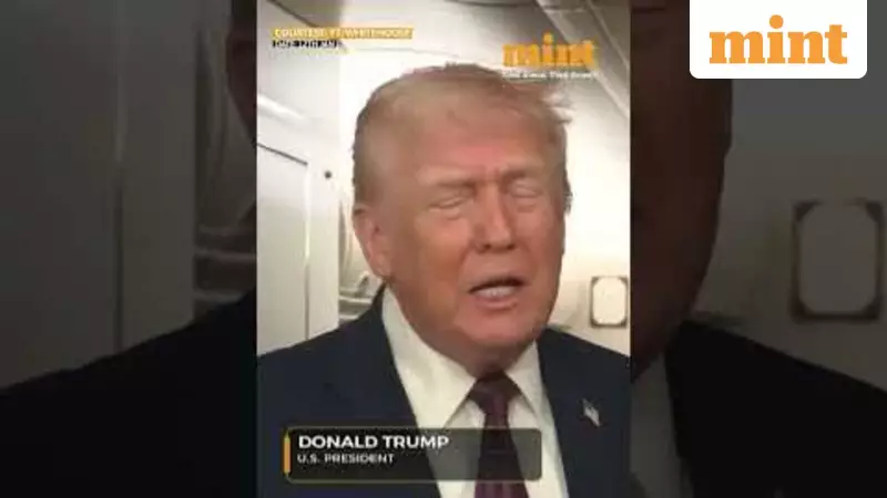 Trump's 'Grab' Joke About Karoline Leavitt Goes Viral During Air Force One Flight