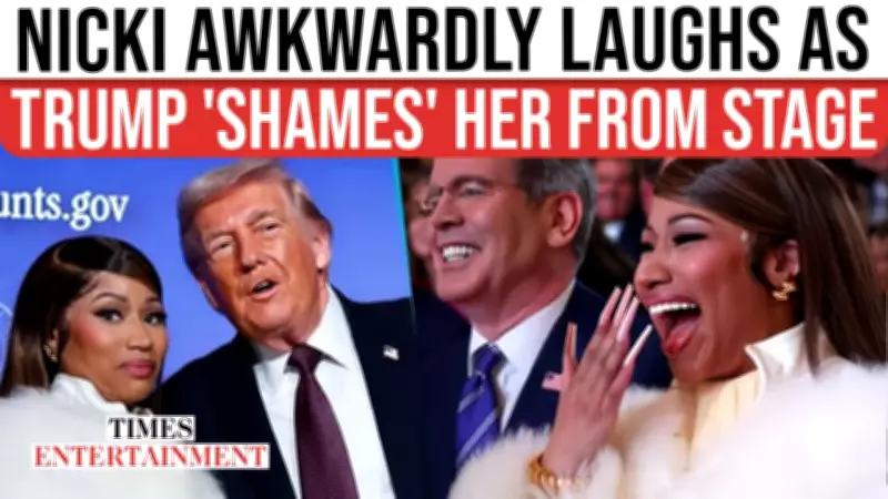 Trump's Live TV Joke About Nicki Minaj's Money Sparks Controversy
