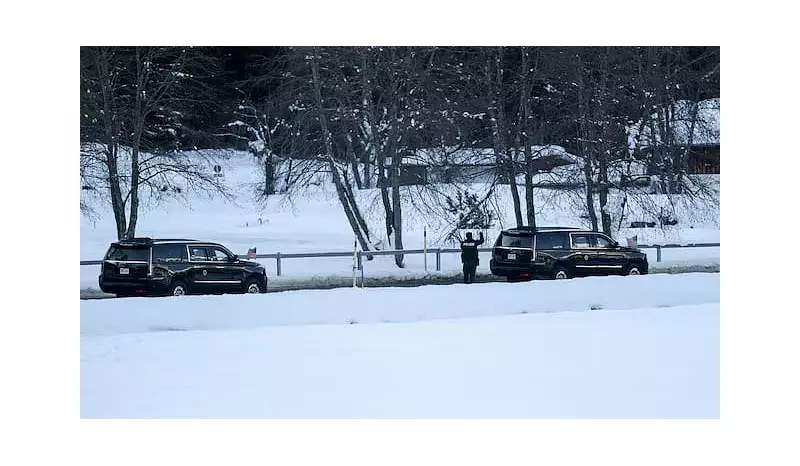 Trump's New Cadillac Limo Arrives Before Air Force One Aircraft