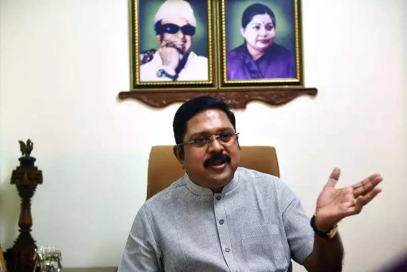 TTV Dhinakaran Rules Out AIADMK Takeover, Focuses on Jayalalithaa's Legacy