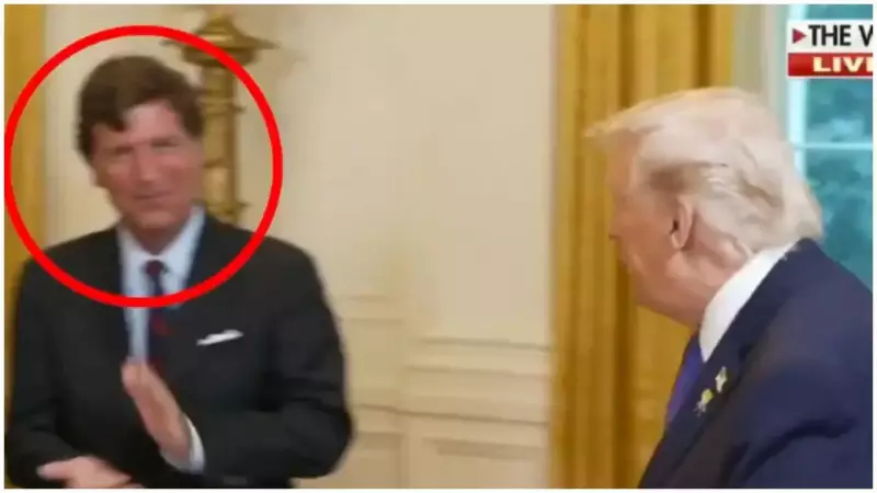 Tucker Carlson's Surprise White House Appearance Backs Trump's Venezuela Oil Pitch