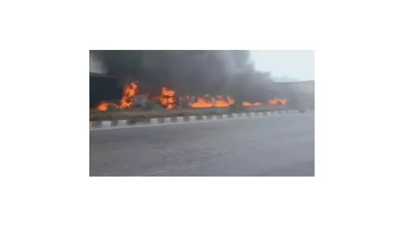 Two Dead in Nuh Multi-Vehicle Crash, Another Fatal Accident in Uttar Pradesh Amid Fog