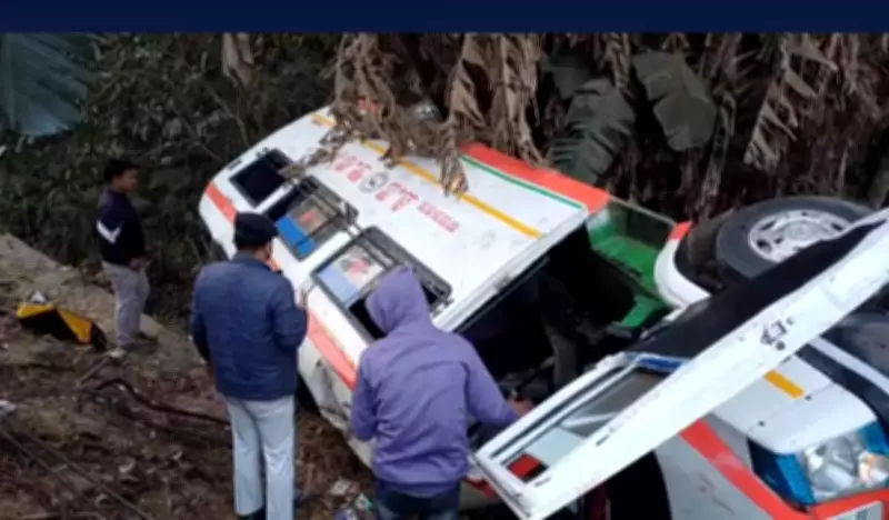 Two Killed, 25 Injured in Assam Bus-Dumper Collision on NH-6