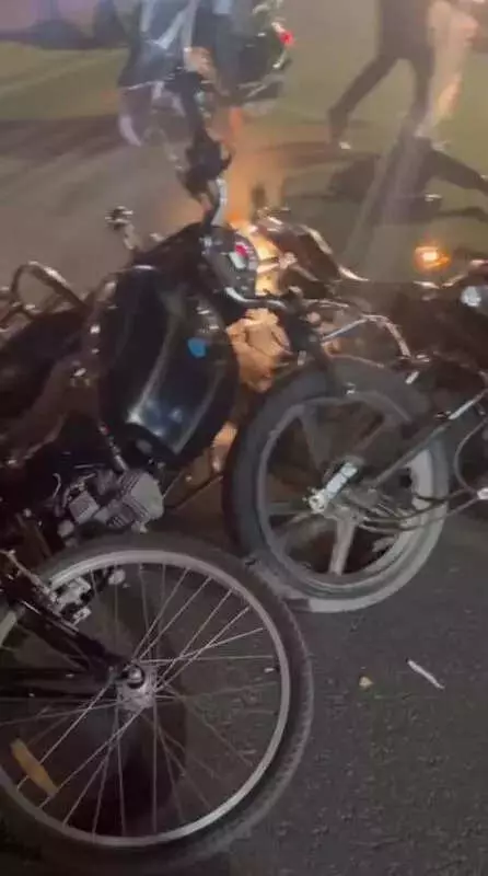 Two Killed, Five Injured in Agra Motorcycle Collision on Monday Night