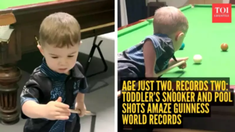 Two-Year-Old Jude Owens Breaks Two Guinness World Records in Cue Sports