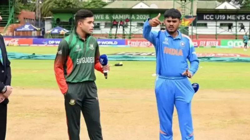 U-19 World Cup Handshake Snub Sparks Controversy Between India and Bangladesh