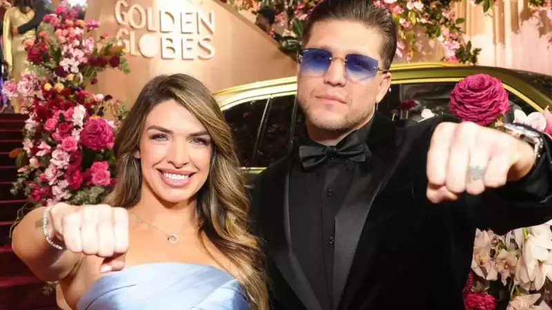 UFC Stars Brian Ortega & Mackenzie Dern Shine at 2026 Golden Globes