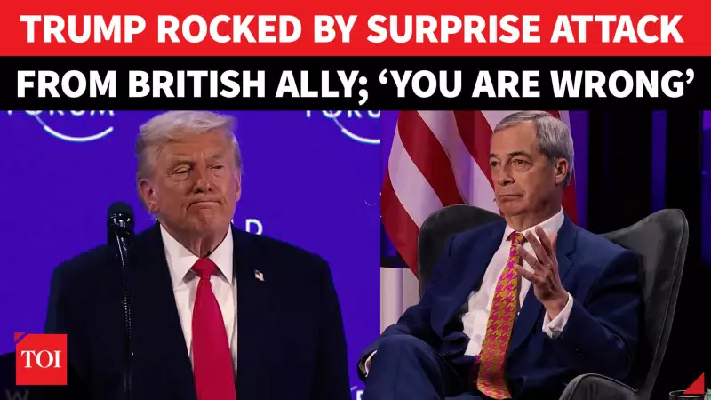 UK Ally Nigel Farage Clashes With Trump Over NATO Remarks