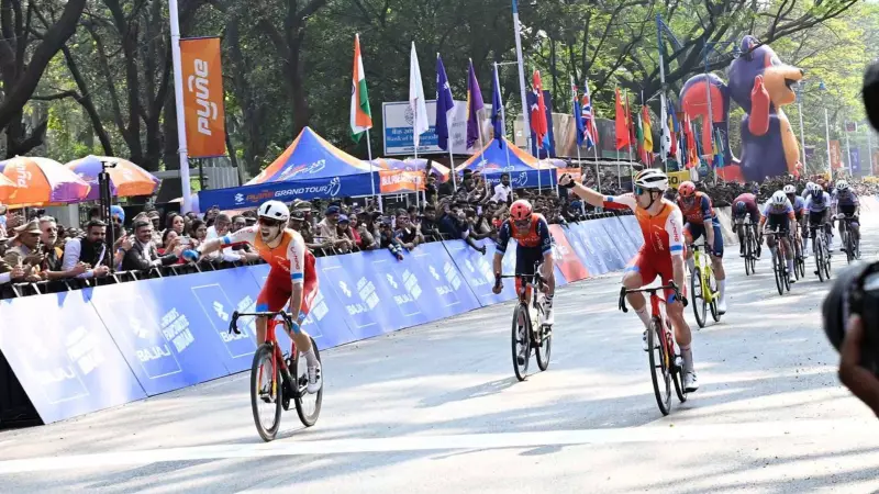 UK Cycling Team at Pune Grand Tour: Particle Physicist, Barrister, Waiter & Engineer