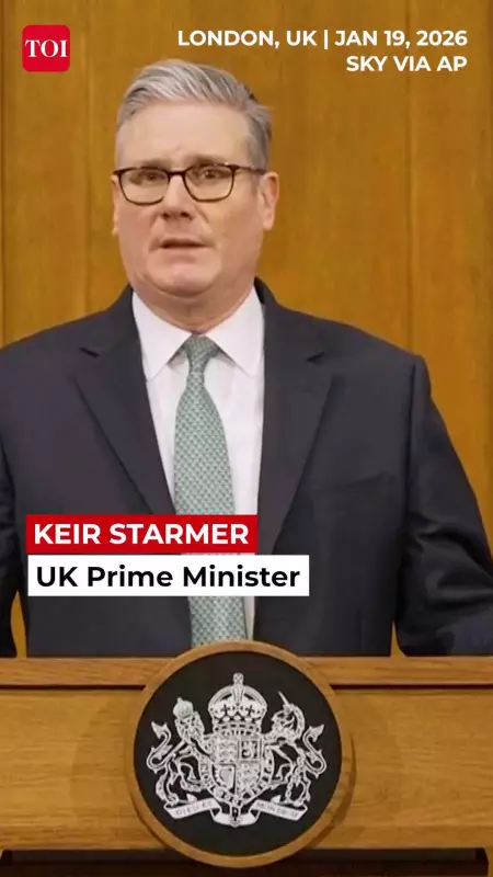 UK PM Starmer Condemns Trump's Greenland Tariff Threat, Backs Denmark and NATO