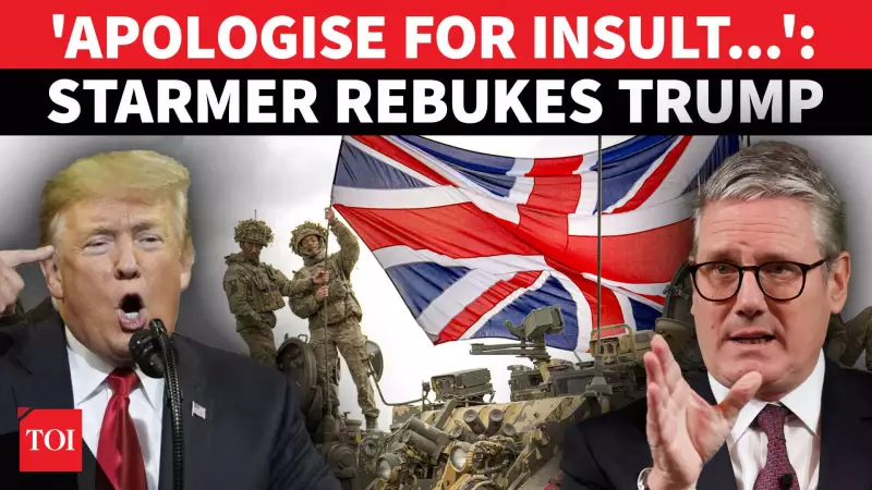 UK PM Starmer Demands Trump Apology for 'Insulting' Remarks on NATO Troops in Afghanistan