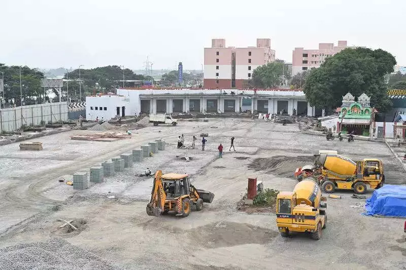 Ukkadam Bus Stand Redevelopment 50% Complete, Full Launch by Feb 2026