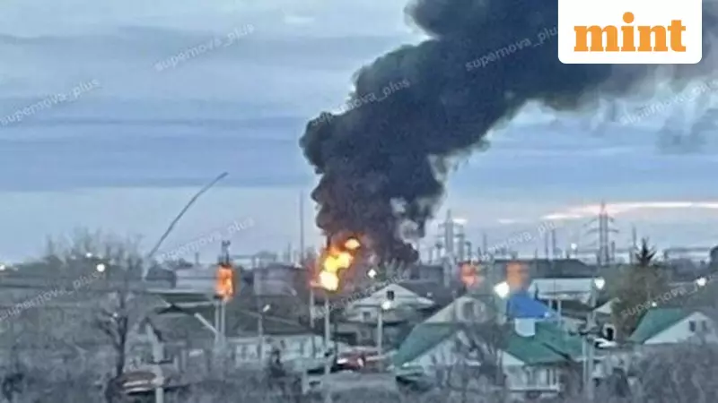 Ukraine Strikes Russian Oil Depot, Russia Deploys Hypersonic Missile