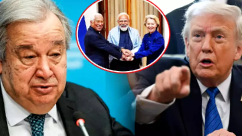 UN Chief Guterres Champions Multipolar World Order, Highlights India-EU FTA as Cornerstone