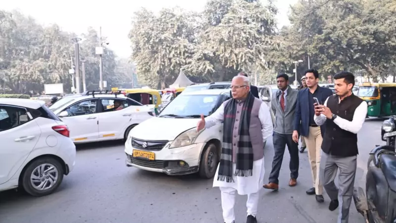 Union Minister Manohar Lal Khattar Takes Charge to Ease Delhi's Traffic Gridlock