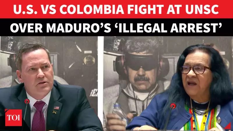 UNSC Erupts: US & Colombia Clash Over Trump's 'Illegal Capture' of Maduro