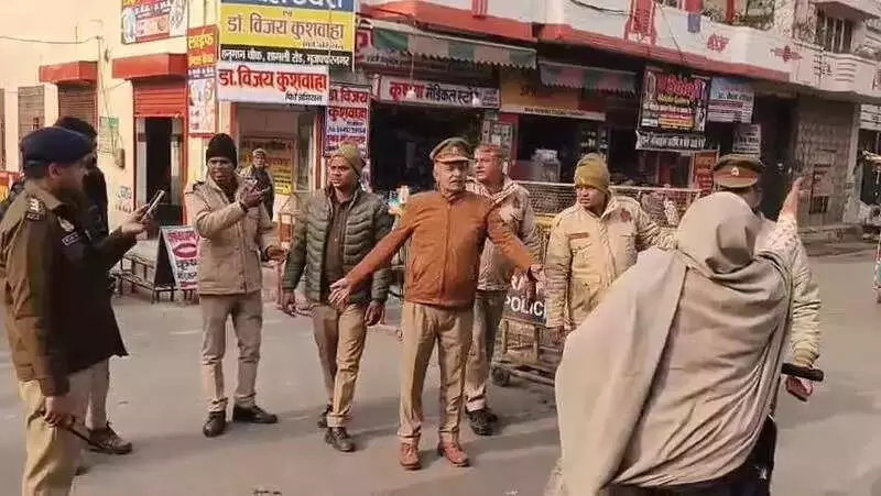 UP Congress Chief Stopped by Police En Route to Meet Family of Murder Victim