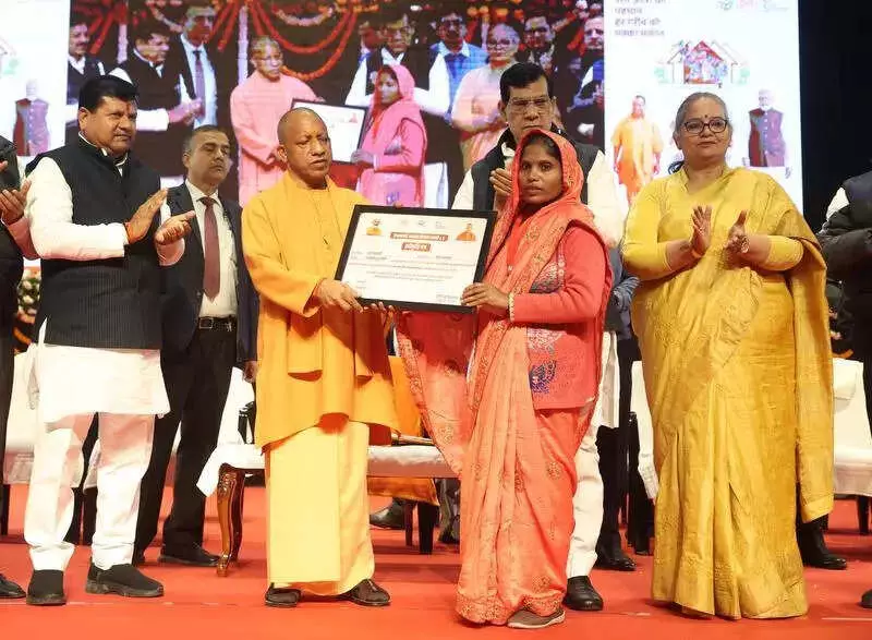UP Housing Milestone: 62 Lakh Families Get Homes Under Yogi Govt