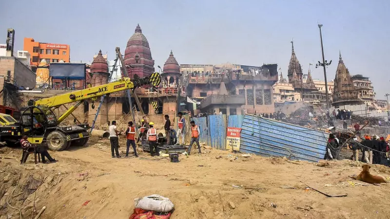 UP Police Detain Dozen Protesters at Varanasi's Manikarnika Ghat Over Demolition Claims