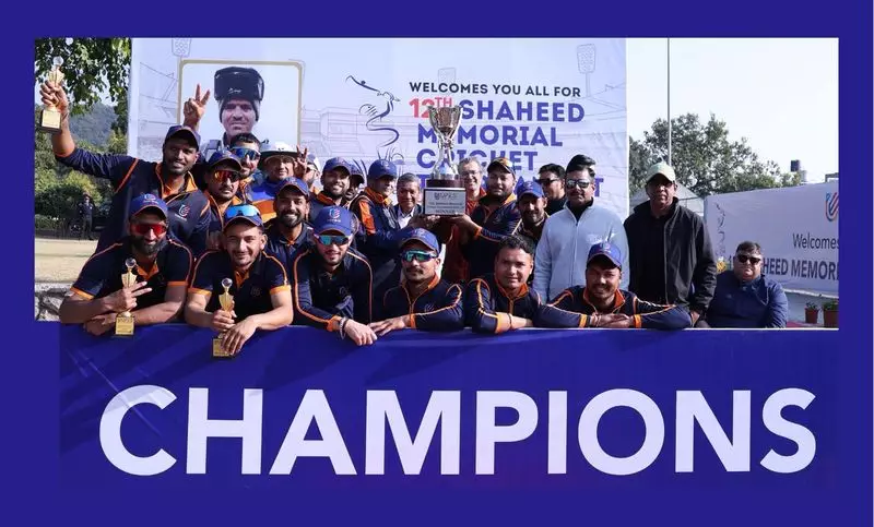 UPES Wins Shaheed Memorial Cup for Sixth Straight Year in Cricket
