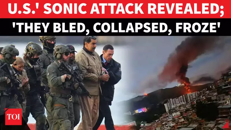 US Accused of Sonic Weapon Use in Venezuela Raid: Troops 'Bled From Nose, Vomited'
