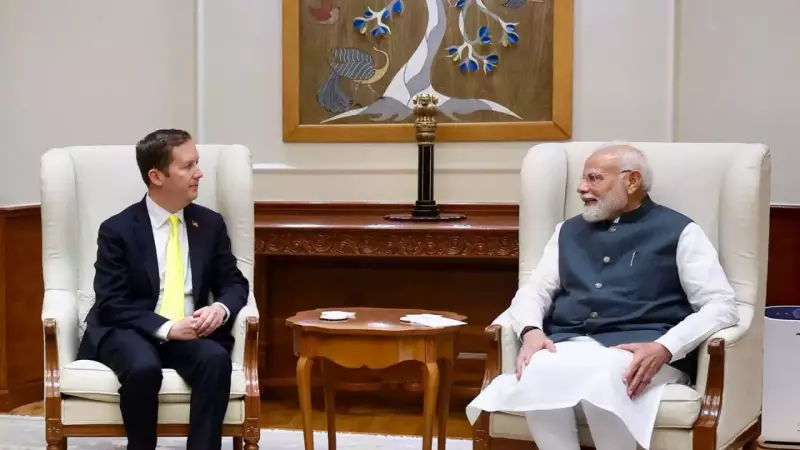 US Ambassador Sergio Gor Lands in India, Hails 'Incredible Opportunities' Amid Tariff Bill