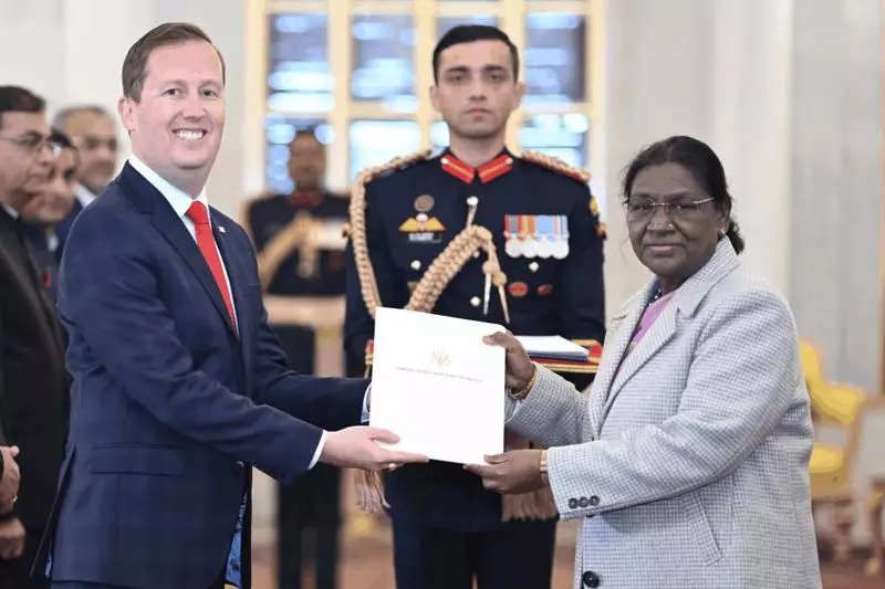 US Ambassador Sergio Gor Presents Credentials to President Murmu in Delhi
