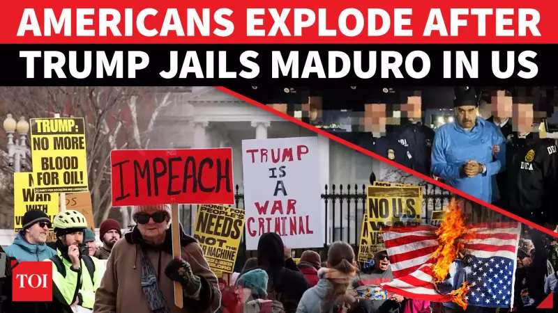 US Captures Maduro: Trump's Venezuela Op Sparks Protests in NYC, Washington