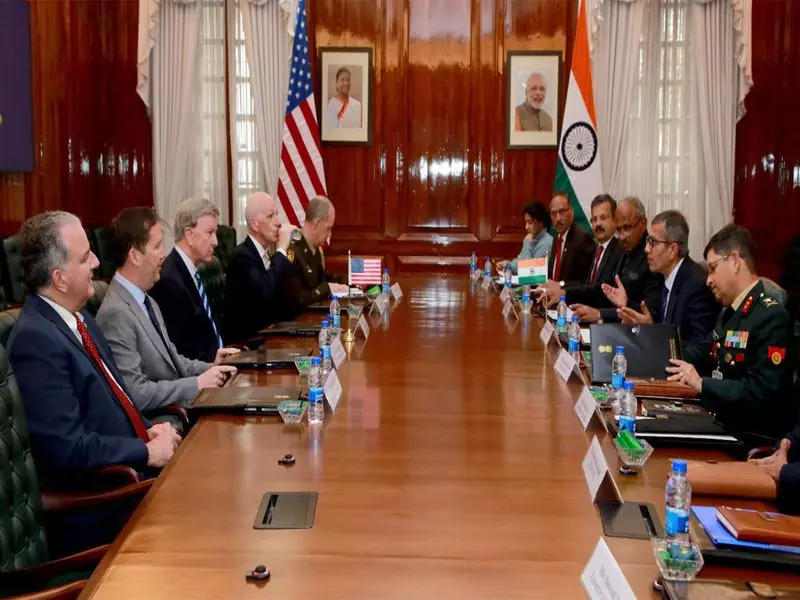US Congress Delegation, Envoy Meet Indian Defence Secretary to Strengthen 10-Year Partnership
