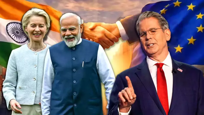 US Criticizes India-EU Trade Deal, Accuses Europe of Funding Ukraine War While India Faces Tariffs