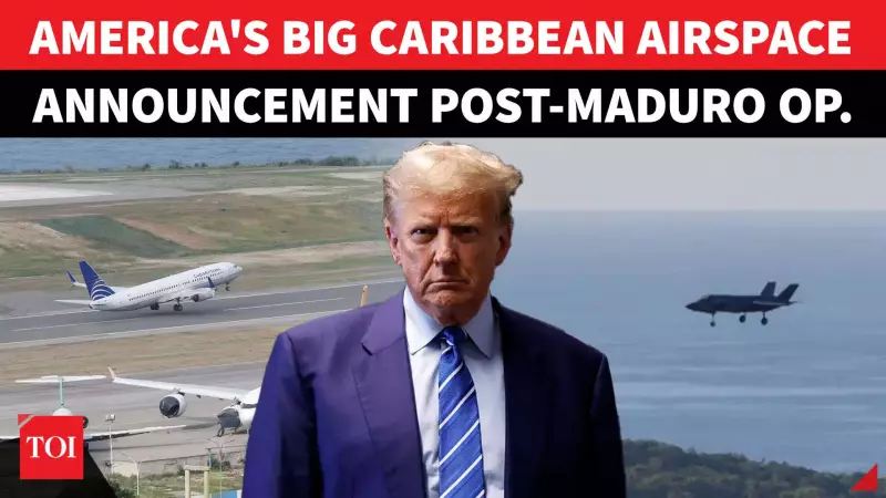 US Lifts Caribbean Flight Ban Post-Maduro Op, Thousands Stranded