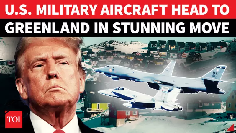 U.S. Military Aircraft Lands in Greenland on Trump's Orders; Denmark Deploys Troops
