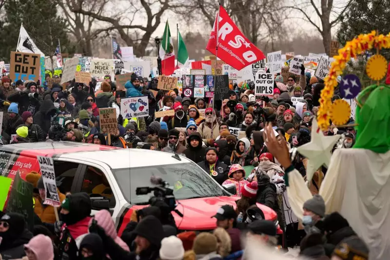 US Protests Erupt After ICE Agent Kills Woman in Minneapolis; Nationwide Outrage