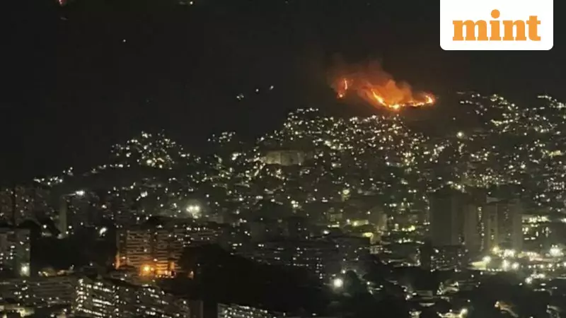 US Strikes Inside Venezuela Trigger Panic in Caracas, Maduro Declares Emergency