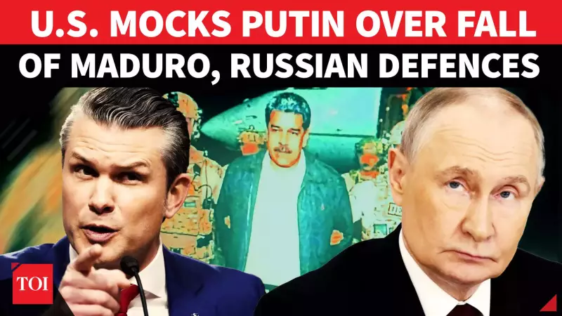US Troops Move in Caracas Undetected, Hegseth Mocks Russian Air Defence