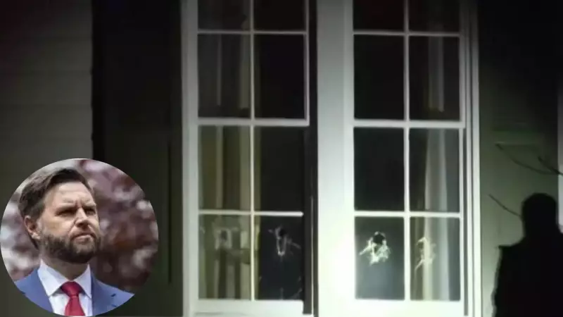 US VP JD Vance's Cincinnati Home Attacked: Windows Smashed, Suspect Held
