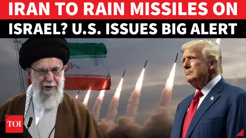 US Warns Citizens in Israel Amid Iran Tensions, Urges Emergency Preparedness