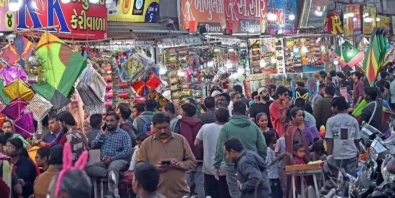 Uttarayan 2024: Ahmedabad's Sky Carnival Lights Up with Kites, Music, and Tradition