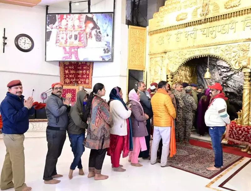 Vaishno Devi Shrine's Natural Cave Reopens for Pilgrims After Maintenance