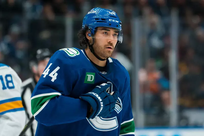 Vancouver Canucks Trade Kiefer Sherwood to Sharks in Future-Focused Move