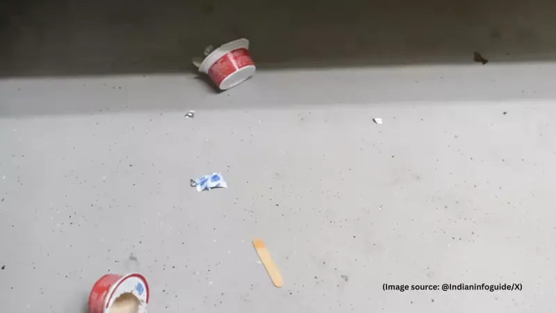 Vande Bharat Sleeper Train Littered Hours After Inauguration; 'Wait For Orange Gutkha Stamps' Comment Goes Viral