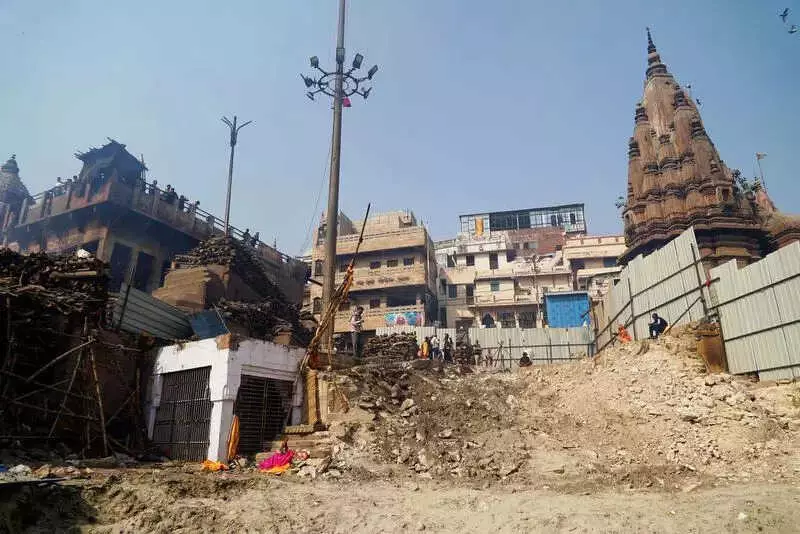 Varanasi Ghat Rejuvenation Sparks Idol Desecration Row, Administration Denies Claims