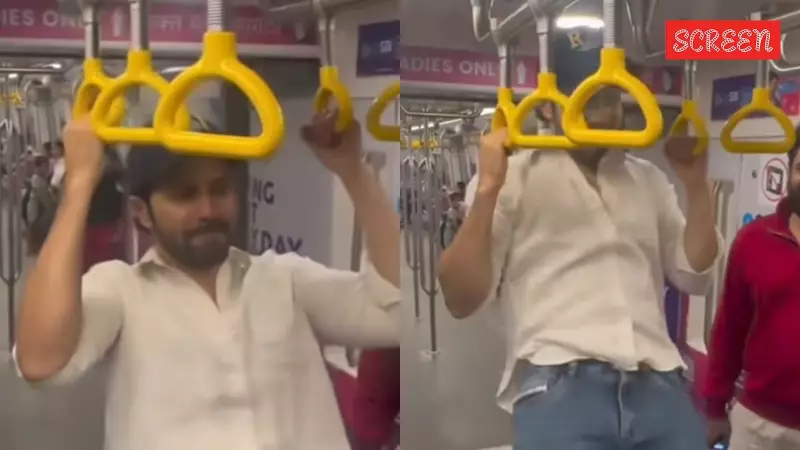 Varun Dhawan's Mumbai Metro Pull-Up Video Sparks Safety Warning from Authorities