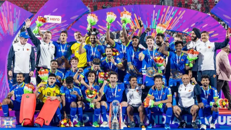 Vedanta Kalinga Lancers Clinch Men's Hockey India League Title with 3-2 Victory Over Ranchi Royals