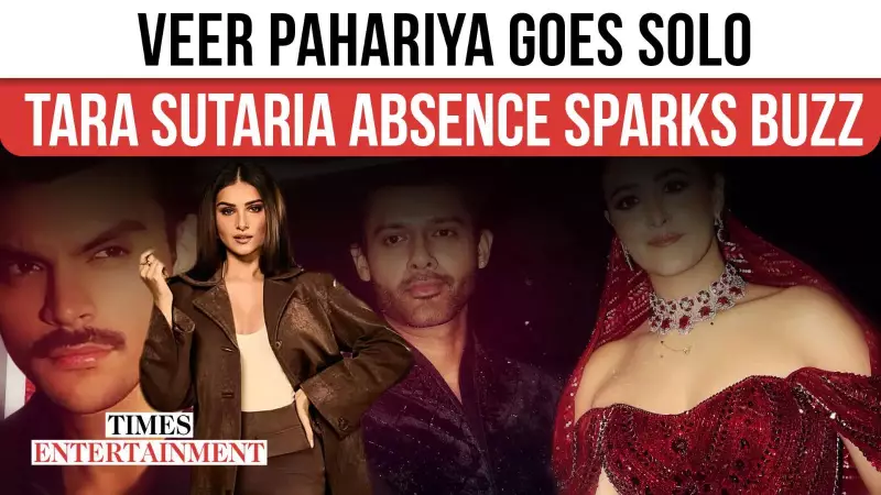 Veer Pahariya Attends Star Wedding Solo, Fans Notice Tara Sutaria's Absence